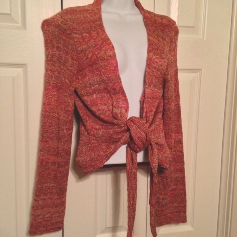 Talbots cute wrap knit top